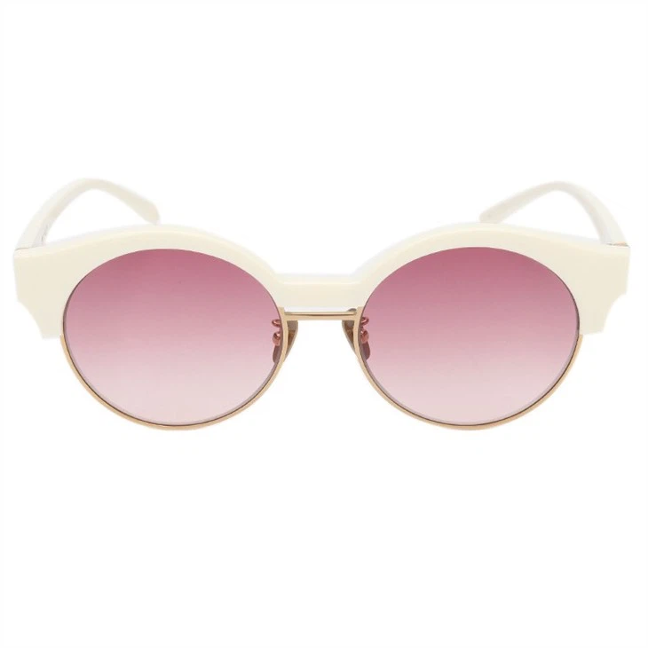 White sunglasses for round face (2)